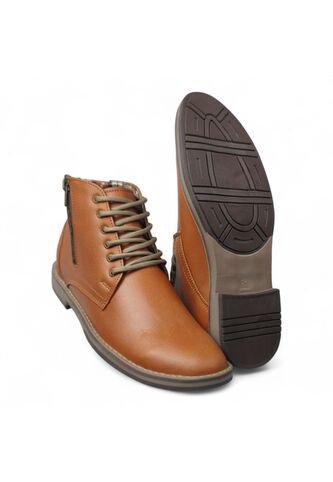 Botas En CUERO Para Hombre Marca Monserrate Ref Qatar Color Miel Monserrate