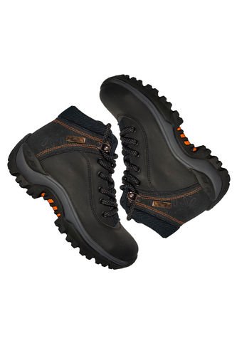 Botas En Cuero Outdoor Para Mujer Color Negro MoreLiber By Monserrate Gaia Monserrate