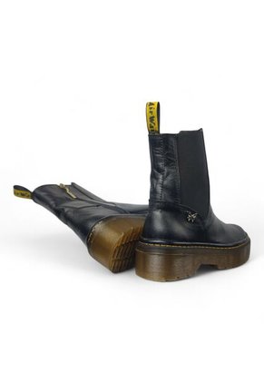 Botas Para Mujer En Cuero Color Negro  Marca MoreLiber Ref. Heroica