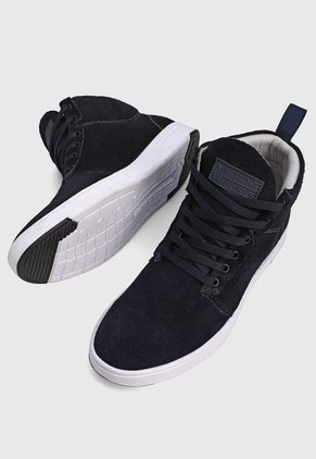 Bota Casual Azul Navy-Blanco Monserrate