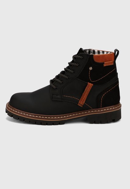 Bota Casual Negro-Azul Monserrate