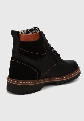 Bota Casual Negro-Azul Monserrate