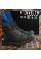 Botas En Cuero Para Hombre Color Verde Marca Monserrate Ref. Invicto de Monserrate