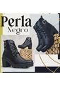 Bota De Mujer En Cuero Color Negro Marca MoreLiber Ref. Perla de Monserrate