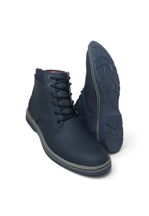 Botas En CUERO Para Hombre Marca Monserrate Ref Cocora Color Azul