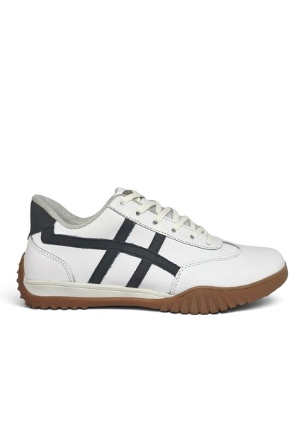 Tenis En CUERO Para Hombre Marca Monserrate Ref Cumbia Color Blanco