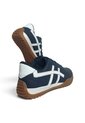 Tenis En CUERO Para Hombre Marca Monserrate Ref Cumbia Color Azul de Monserrate
