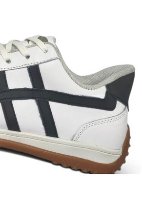Tenis En CUERO Para Hombre Marca Monserrate Ref Cumbia Color Blanco