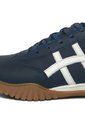 Tenis En CUERO Para Hombre Marca Monserrate Ref Cumbia Color Azul de Monserrate