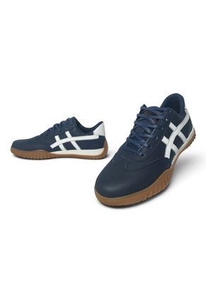 Tenis En CUERO Para Hombre Marca Monserrate Ref Cumbia Color Azul