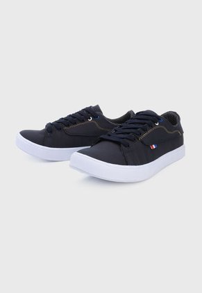 Tenis Lifestyle Azul Navy-Blanco Monserrate