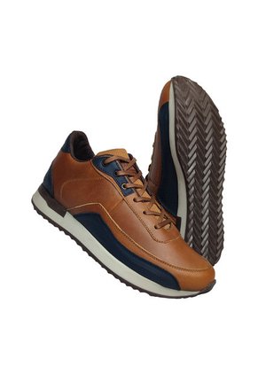 Tenis En Cuero Para Hombre Marca Monserrate Ref. Nevada Color Miel