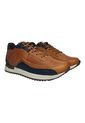 Tenis En Cuero Para Hombre Marca Monserrate Ref. Nevada Color Miel de Monserrate