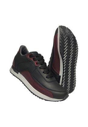 Tenis En Cuero Para Hombre Marca Monserrate Ref. Nevada Color Negro