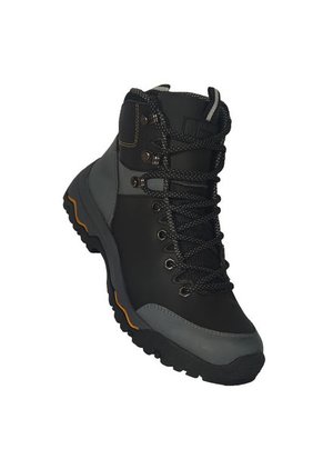 Botas Outdoor En Cuero Para Hombre Color Negro Marca Monserrate Ref. Alaska