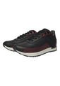 Tenis En Cuero Para Hombre Marca Monserrate Ref. Nevada Color Negro de Monserrate