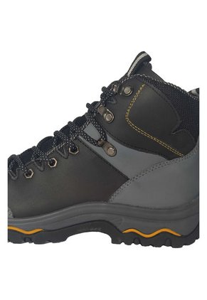 Botas Outdoor En Cuero Para Hombre Color Negro Marca Monserrate Ref. Alaska