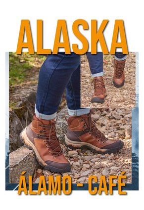 Botas Outdoor En Cuero Para Hombre Color Alamo Marca Monserrate Ref. Alaska