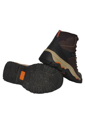 Botas Outdoor En Cuero Para Hombre Color Cafe Marca Monserrate Ref. Alaska