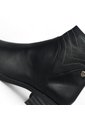 Botines De Mujer En Cuero Color Negro MoreLiber Ref. Diva de Monserrate