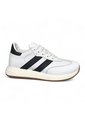 Tenis En CUERO Para Mujer Marca Moreliber Ref Élite Color Blanco-negro de Monserrate