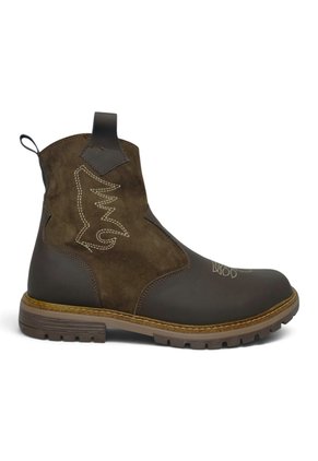 Botas En CUERO Para Hombre Marca Monserrate Ref Rodeo Color Café