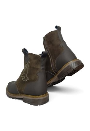 Botas En CUERO Para Hombre Marca Monserrate Ref Rodeo Color Café