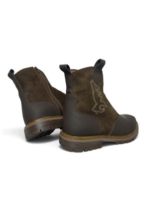 Botas En CUERO Para Hombre Marca Monserrate Ref Rodeo Color Café