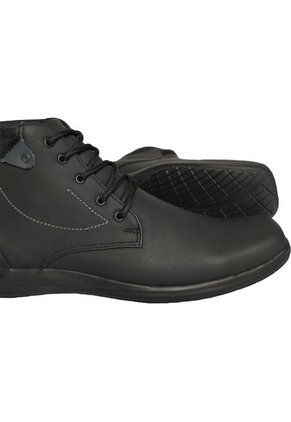 Botines En Cuero Para Hombre Color Negro Marca Monserrate Ref. Serrania