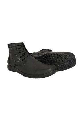 Botines En Cuero Para Hombre Color Negro Marca Monserrate Ref. Serrania