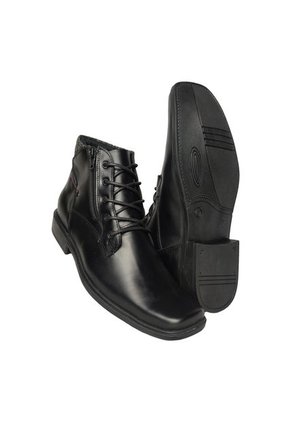 Botas En Cuero Para Hombre Color Negro Marca Monserrate Ref. Arrecife