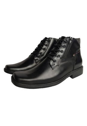 Botas En Cuero Para Hombre Color Negro Marca Monserrate Ref. Arrecife
