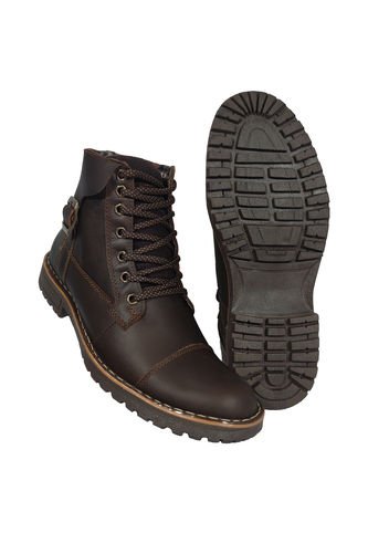 Botas En Cuero Para Hombre Color Otoño Marca Monserrate Ref. Gorgona Monserrate