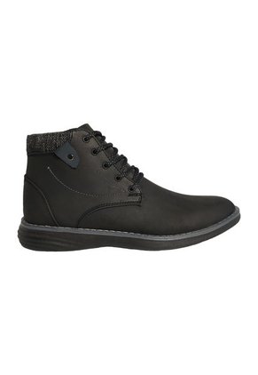 Botines En Cuero Para Hombre Color Negro Marca Monserrate Ref. Cienaga Negro