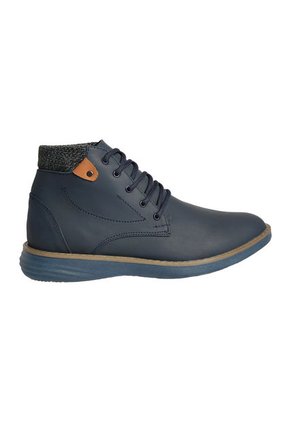 Botines En Cuero Para Hombre Color Azul Marca Monserrate Ref. Cienaga