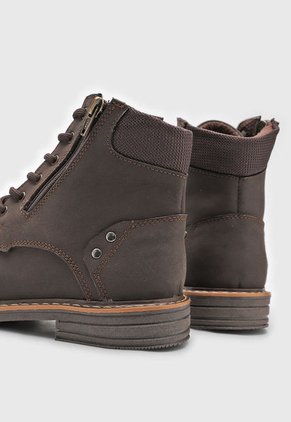 Bota Casual Marrón-Café Monserrate