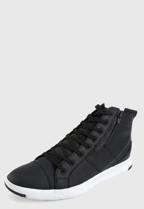 Bota Casual Negro-Blanco Monserrate