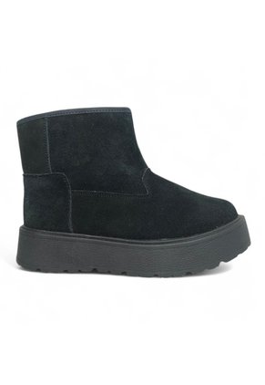 Botines De Mujer En Cuero Color Negro MoreLiber Ref. Cielo