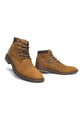 Botas En Cuero Para Hombre Color Caoba Marca Monserrate Ref. Galeras