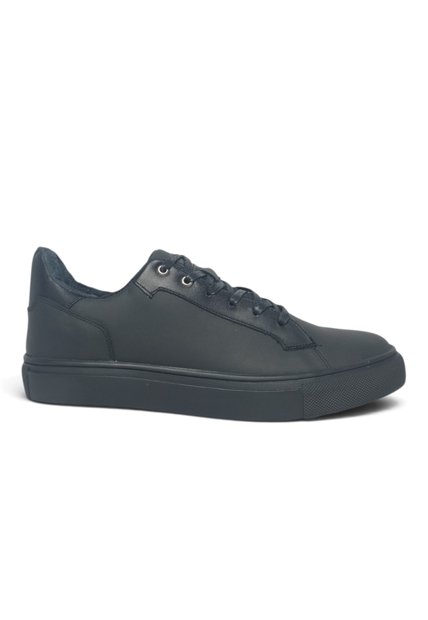 Tenis En CUERO Para Hombre Marca Monserrate Ref Silvestre Color Negro