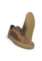 Tenis En CUERO Para Hombre Marca Monserrate Ref Silvestre Color Caoba de Monserrate