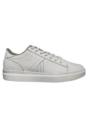 Tenis En Cuero Para Hombre Marca Monserrate Ref. Mulato Color Blanco