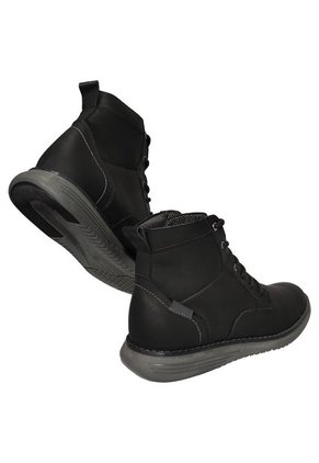 Botas En Cuero Para Hombre Color Negro Marca Monserrate Ref. Tibaná