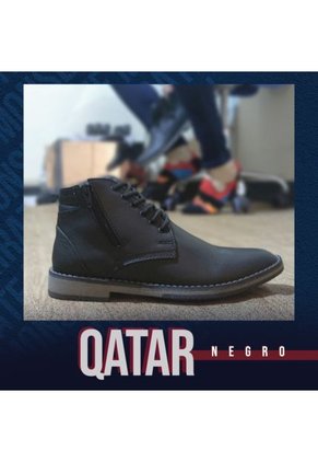 Botas En Cuero Para Hombre Color Negro Marca Monserrate Ref. Qatar