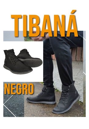 Botas En Cuero Para Hombre Color Negro Marca Monserrate Ref. Tibaná
