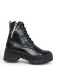 Bota De Mujer En Cuero Color Negro MoreLiber Ref. Brava de Monserrate