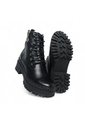 Bota De Mujer En Cuero Color Negro MoreLiber Ref. Brava de Monserrate