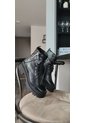 Bota De Mujer En Cuero Color Negro MoreLiber Ref. Brava de Monserrate