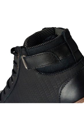 Tenis En Cuero Para Hombre En Bota Color Negro Marca Monserrate Ref. Coral