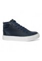 Tenis En CUERO Para Mujer Marca Moreliber Ref Prisma Color Azul de Monserrate